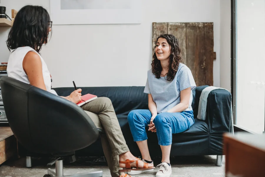 Woman in counselling